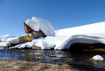  Snomobile Tour zu den Thermalquellen Bolshiye Bannye