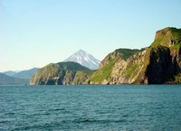 View of Vilyuchinsky volcano