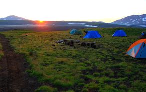 Tent camp